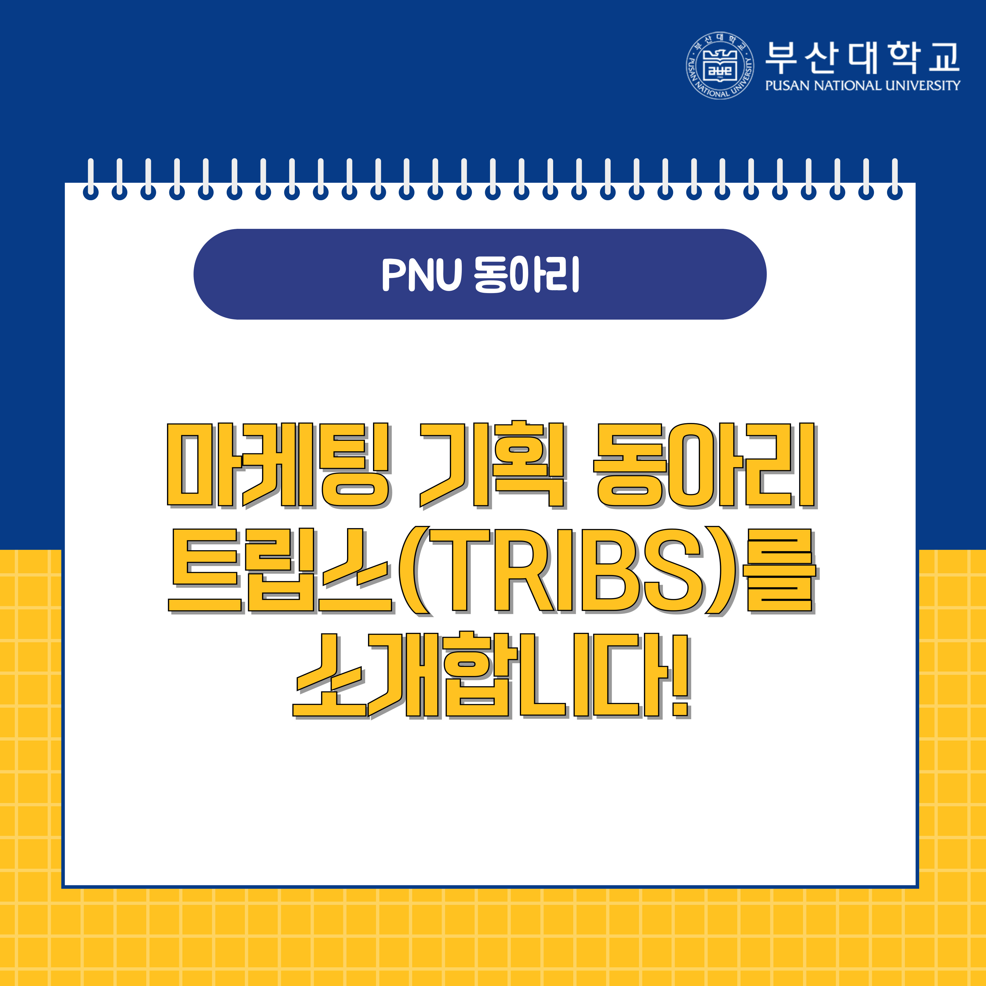 '[PNU_동아리] 부산대학교 마케팅 기획 동아리 트립스를 소개합니다' 