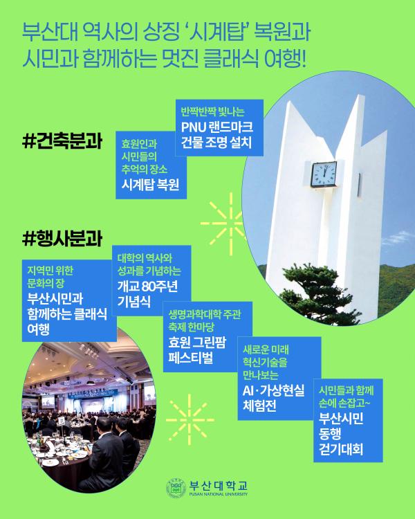 '[PNU_NEWS] 2026년 개교 80주년 주요 기념사업 소개'