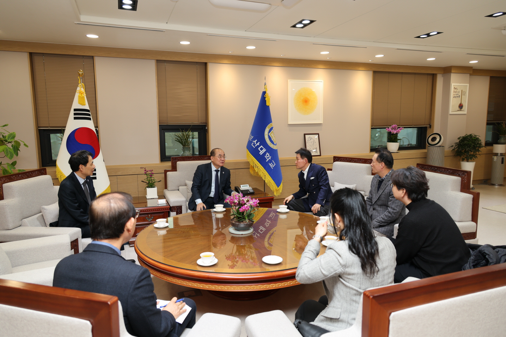 '발전기금 출연식_박명진 고려개발주식회사 회장 _ 부산대학교 총동문회장'